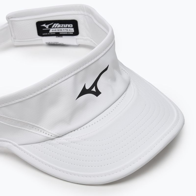 Vizieră de tenis Mizuno Drylite Visor white / white 3