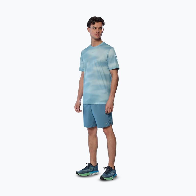 Tricou de alergare pentru bărbați Mizuno Core Graphic Tee cloud blue 2