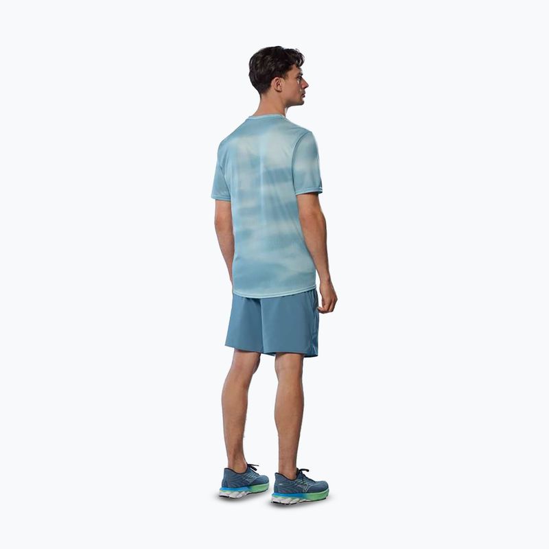 Tricou de alergare pentru bărbați Mizuno Core Graphic Tee cloud blue 4