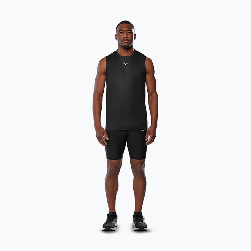 Tricou de alergare pentru bărbați Mizuno Core Graphic Sleeveless black oni 2