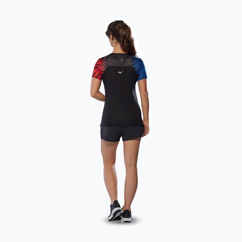 Tricou de alergare pentru femei Mizuno DryAeroFlow Graphic Tee oni red 4