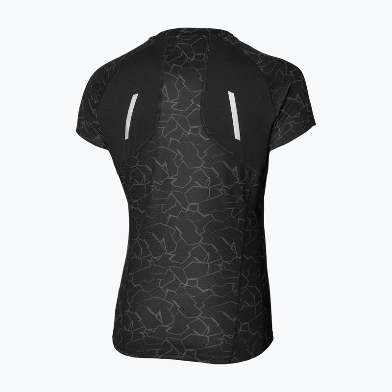 Tricou de alergare pentru femei Mizuno Graphic Trail Tee black 2