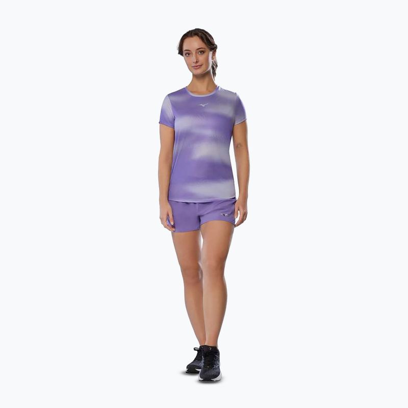 Tricou de alergare pentru femei Mizuno Core Graphic Tee thistle 2