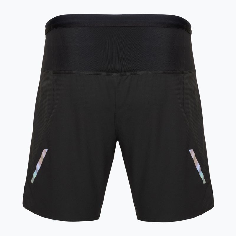 Pantaloni scurți de alergare pentru bărbați Mizuno Trail ER 2IN1 black 2
