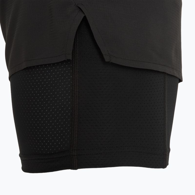 Pantaloni scurți de alergare pentru bărbați Mizuno Trail ER 2IN1 black 4