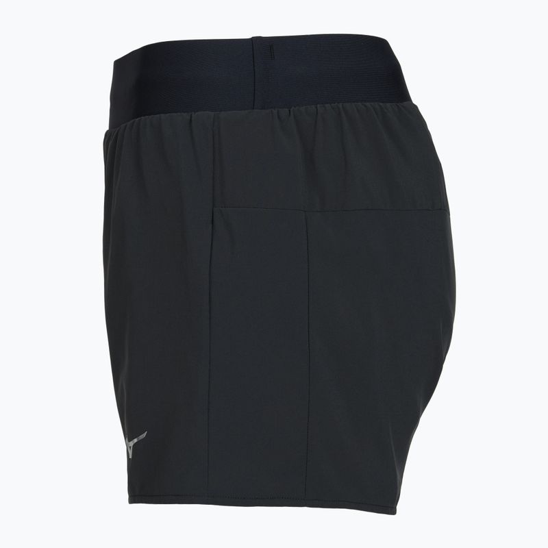 Pantaloni scurți de alergare pentru femei  Mizuno Alpha 4.5" black 3