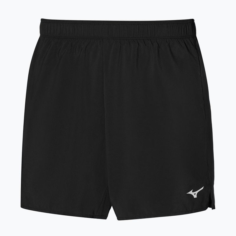 Pantaloni scurți de alergare pentru bărbați Mizuno Trail ER 2IN1 black