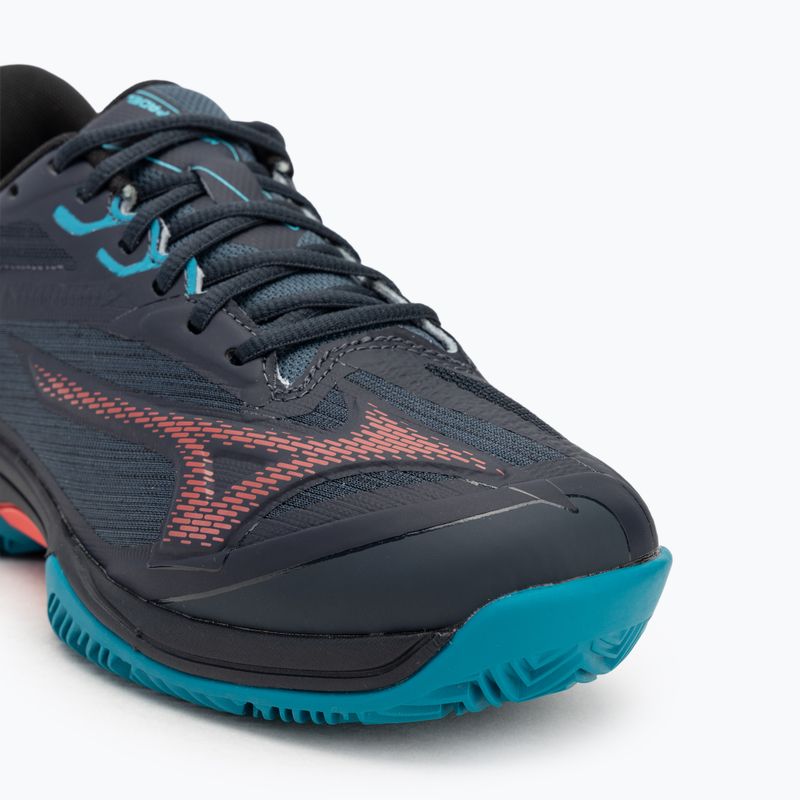 Încălțăminte de padel pentru bărbați Mizuno Wave Exceed Light 2 Padel salute/ hibiscus/ enamel blue 7