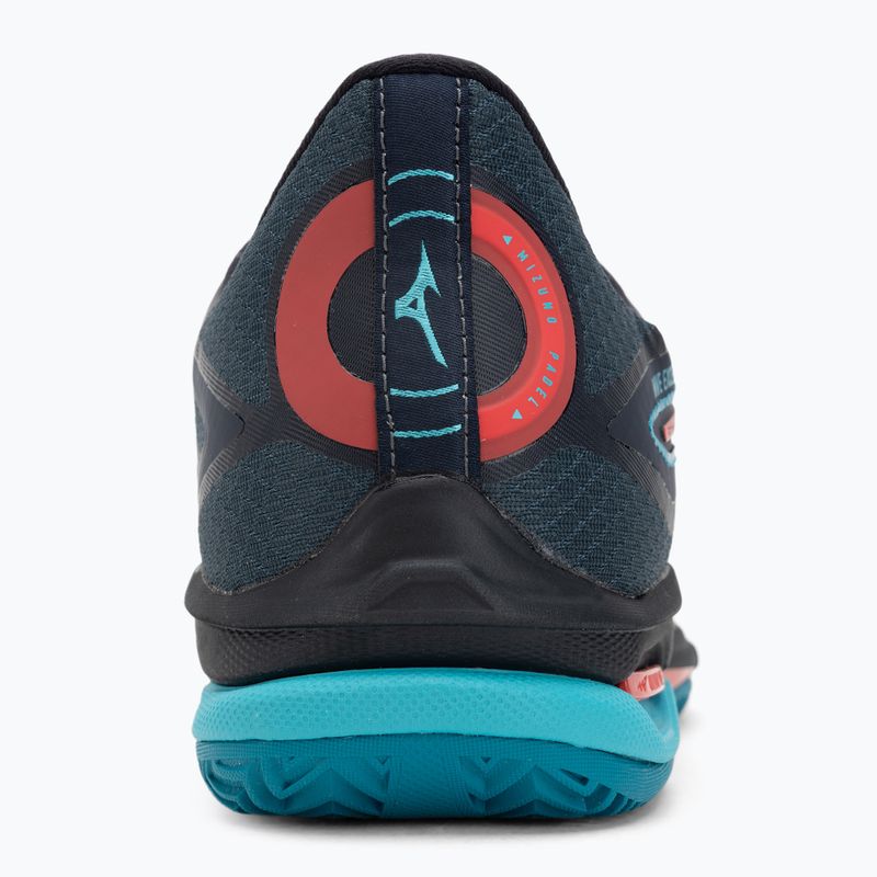 Încălțăminte de padel Mizuno Wave Exceed Tour 6 Padel salute/hibiscus/enamel blue 6