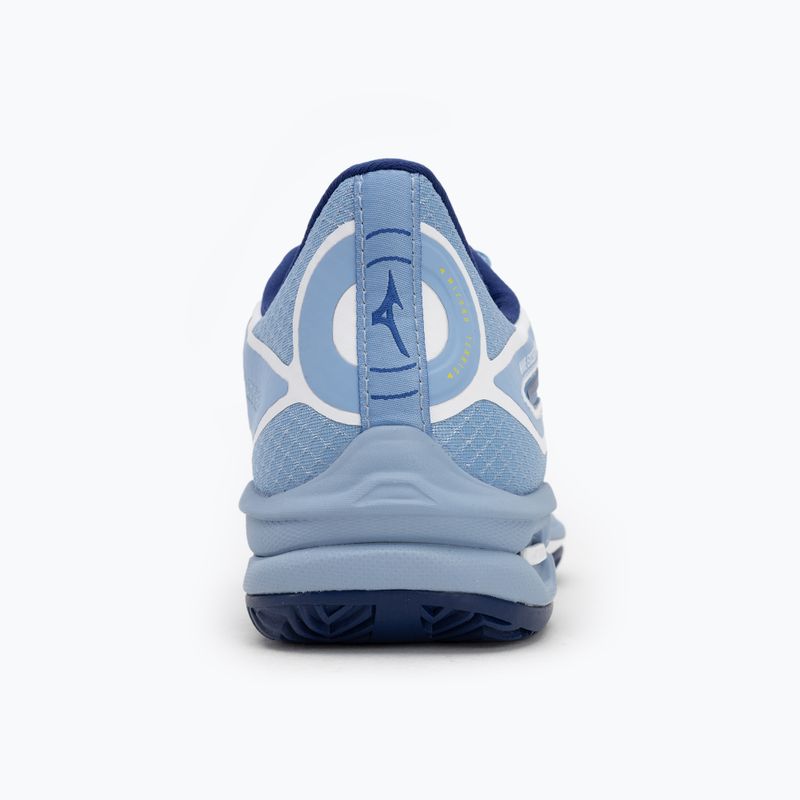 Încălțăminte de tenis pentru femei Mizuno Wave Exceed Tour 6 CC bel air blue/ bellwether blue/ white 6