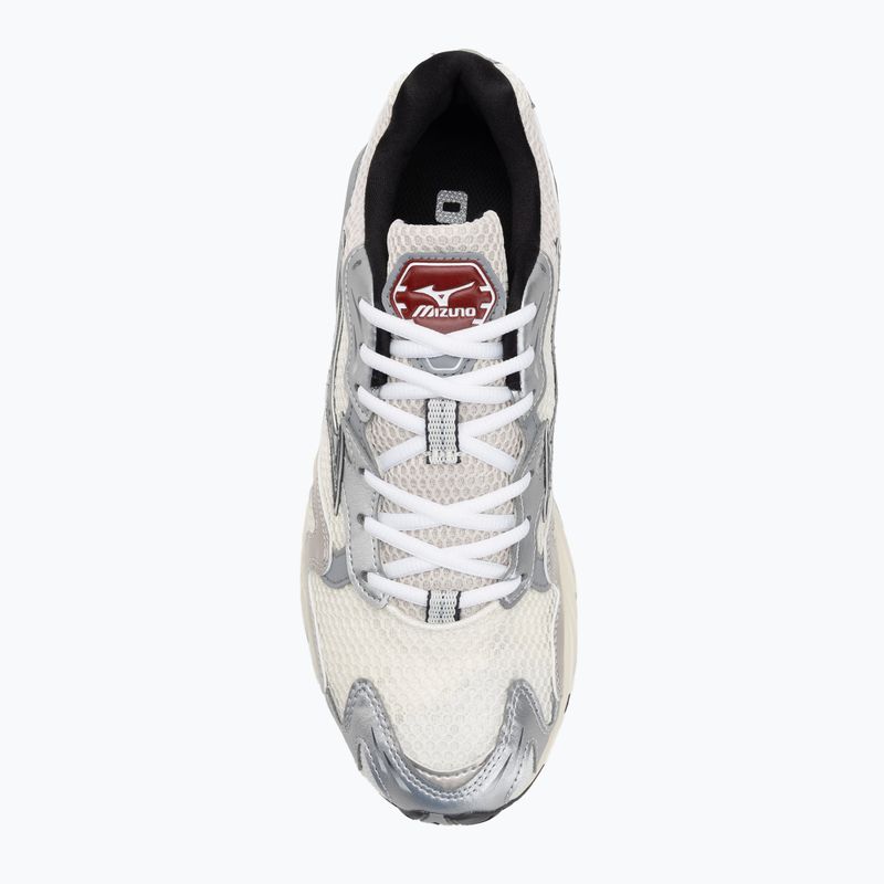 Pantofi bărbați Mizuno Wave Rider 10 mizuno snow white/black sand/ryth red 5