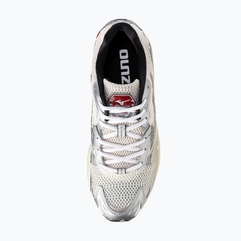 Pantofi bărbați Mizuno Wave Rider 10 mizuno snow white/black sand/ryth red 5