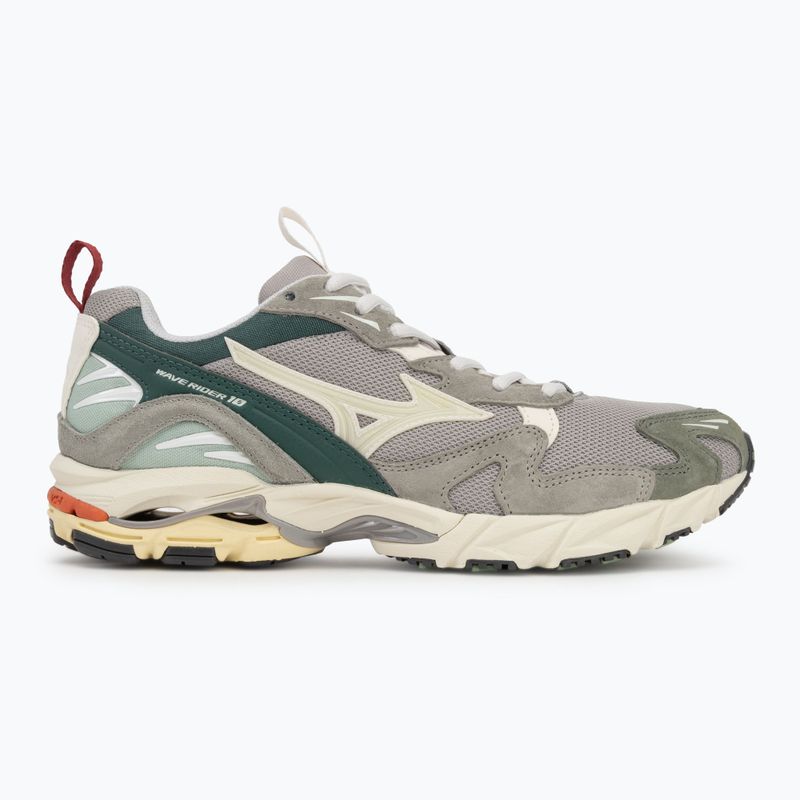 Încălțăminte pentru bărbați Mizuno Wave Rider 10 Premium opal gray/pristine/bistro green 2