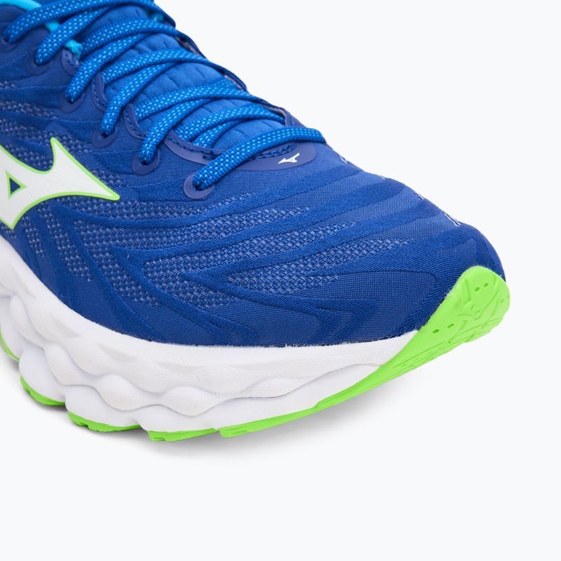 Încălțăminte de alergare pentru bărbați Mizuno Wave Sky 8 reflex blue c/white/green geck 7