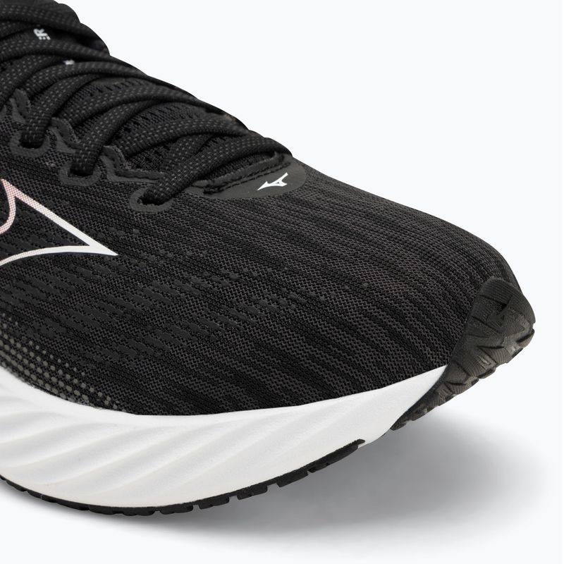 Încălțăminte de alergare pentru bărbați Mizuno Wave Rider 28 black/white/ evening primrose 7