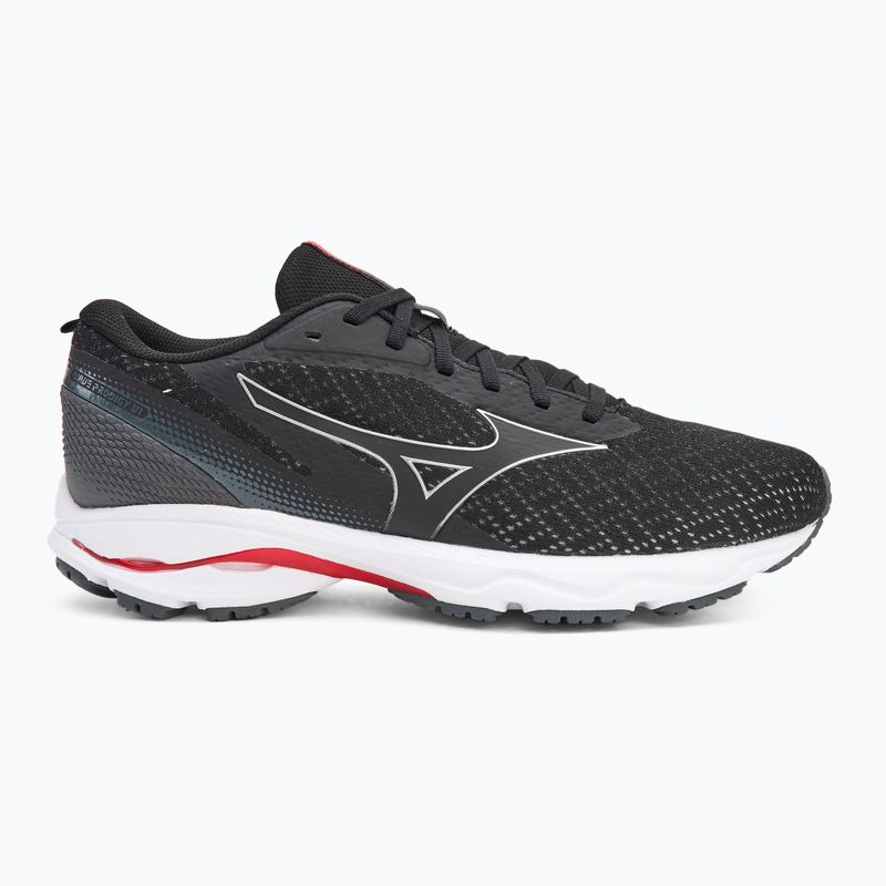 Încălțăminte de alergare pentru bărbați Mizuno Wave Prodigy 6 black/galaxy silver/high risk red 2