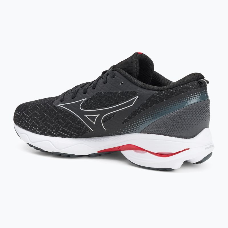 Încălțăminte de alergare pentru bărbați Mizuno Wave Prodigy 6 black/galaxy silver/high risk red 3