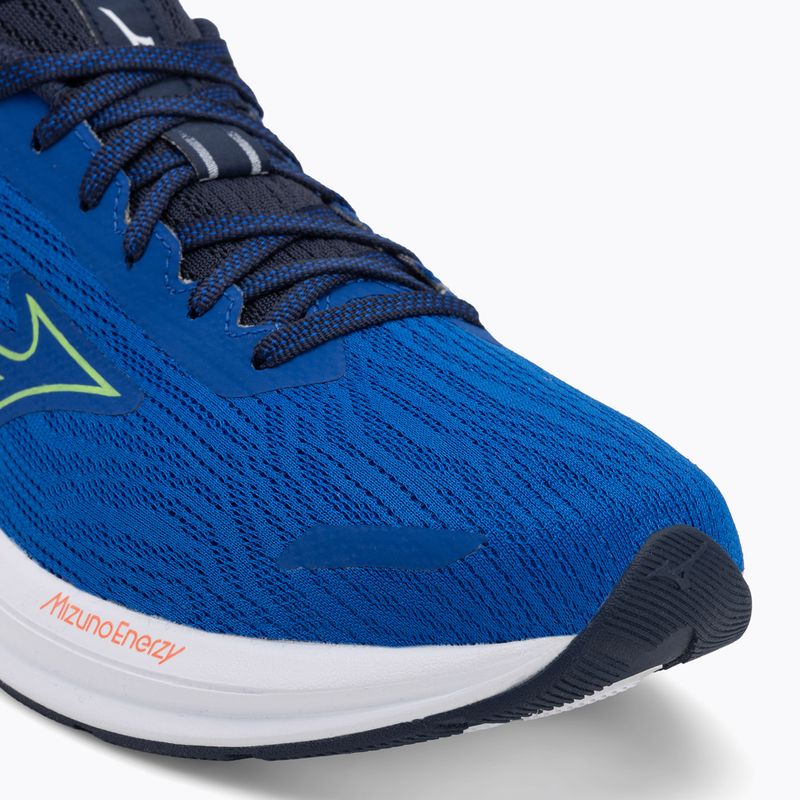 Încălțăminte de alergare pentru bărbați Mizuno Wave Revolt 3 Reflex blue c/green gecko/peacoat 7