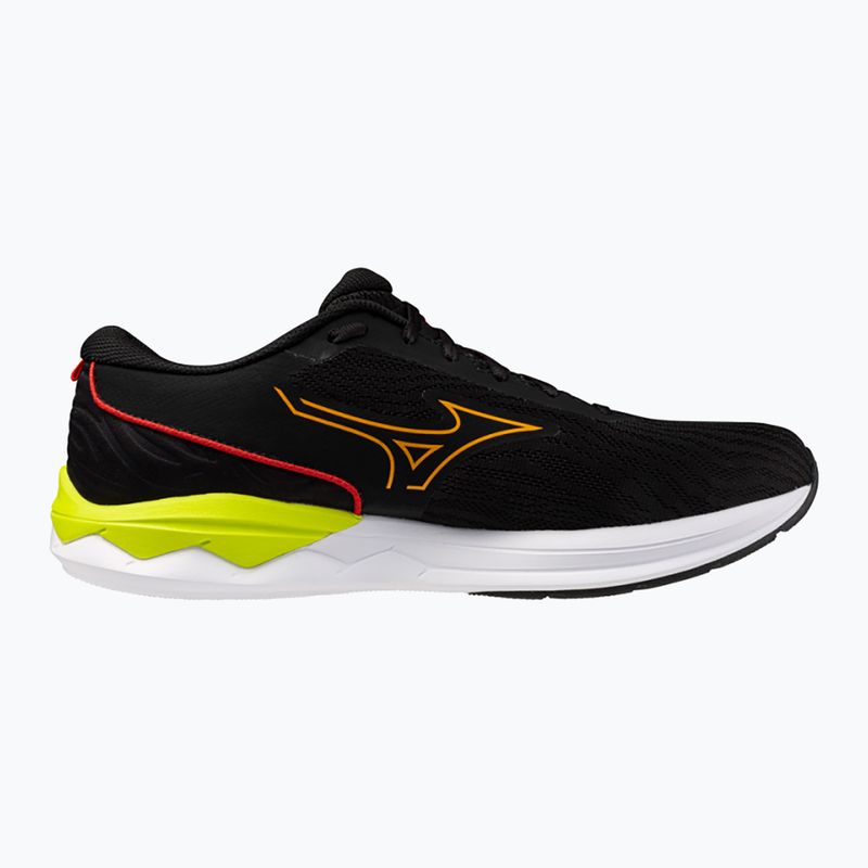 Încălțăminte de alergare pentru bărbați Mizuno Wave Revolt 3 black/bright marigold/evening primrose 8