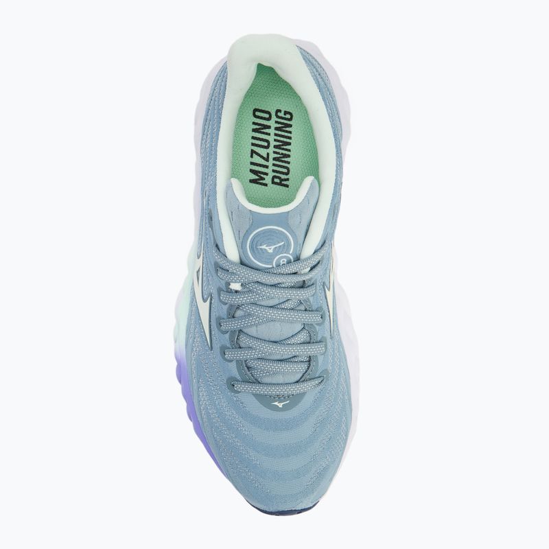 Încălțăminte de alergare pentru femei Mizuno Wave Sky 8 citadel/hint of mint/paisley purple 5