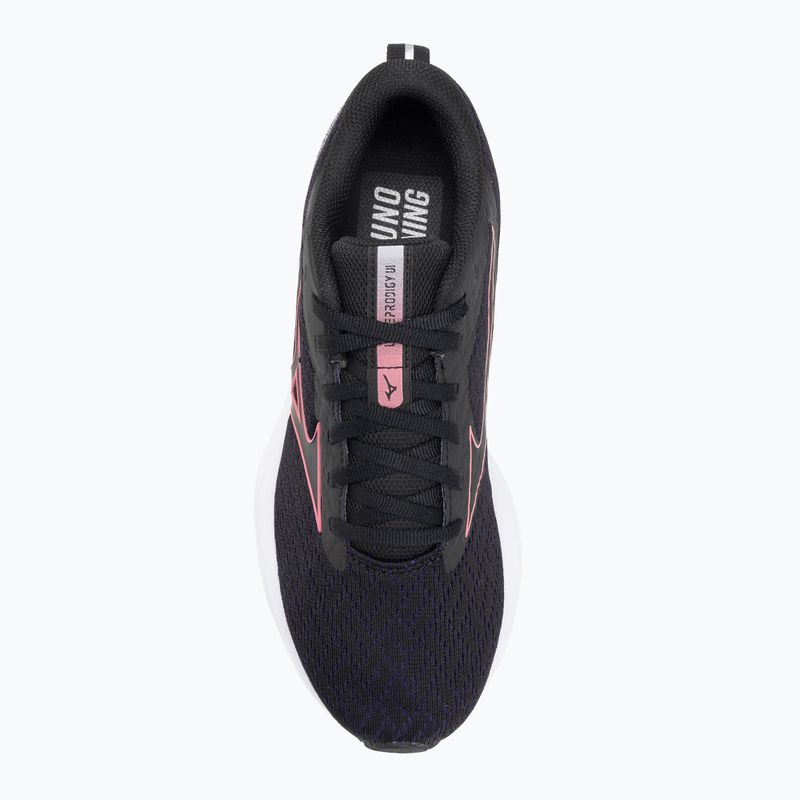 Încălțăminte de alergare pentru femei Mizuno Prodigy 6 black/camellia rose/paisley purple 5
