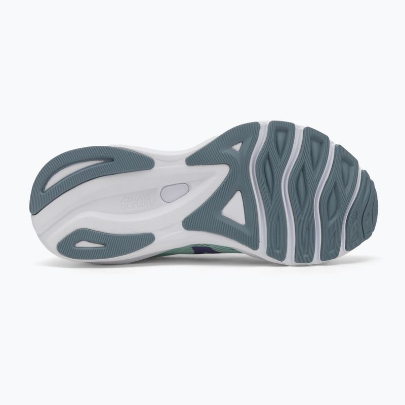 Încălțăminte de alergare pentru femei Mizuno Wave Serene neo mint/paisley purple/citadel 4