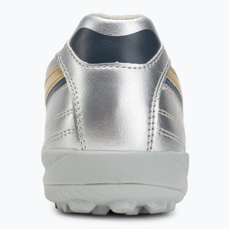 Încălțăminte de fotbal pentru bărbați Mizuno Morelia Sala Pro TF galaxy silver/gold/gold 6