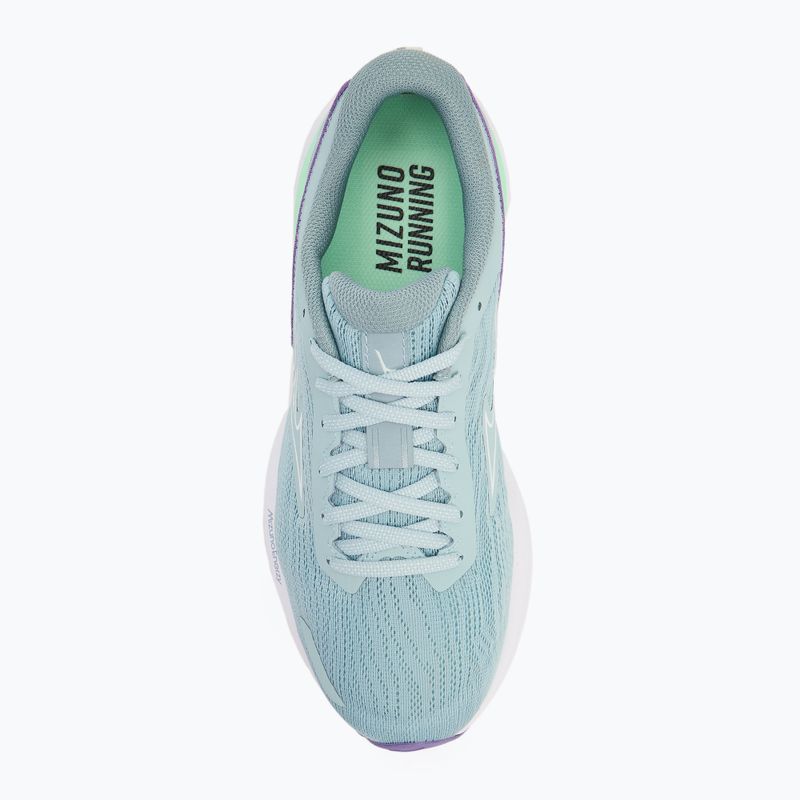 Încălțăminte de alergare pentru femei Mizuno Wave Revolt 3 ether/white/ paisley purple 5