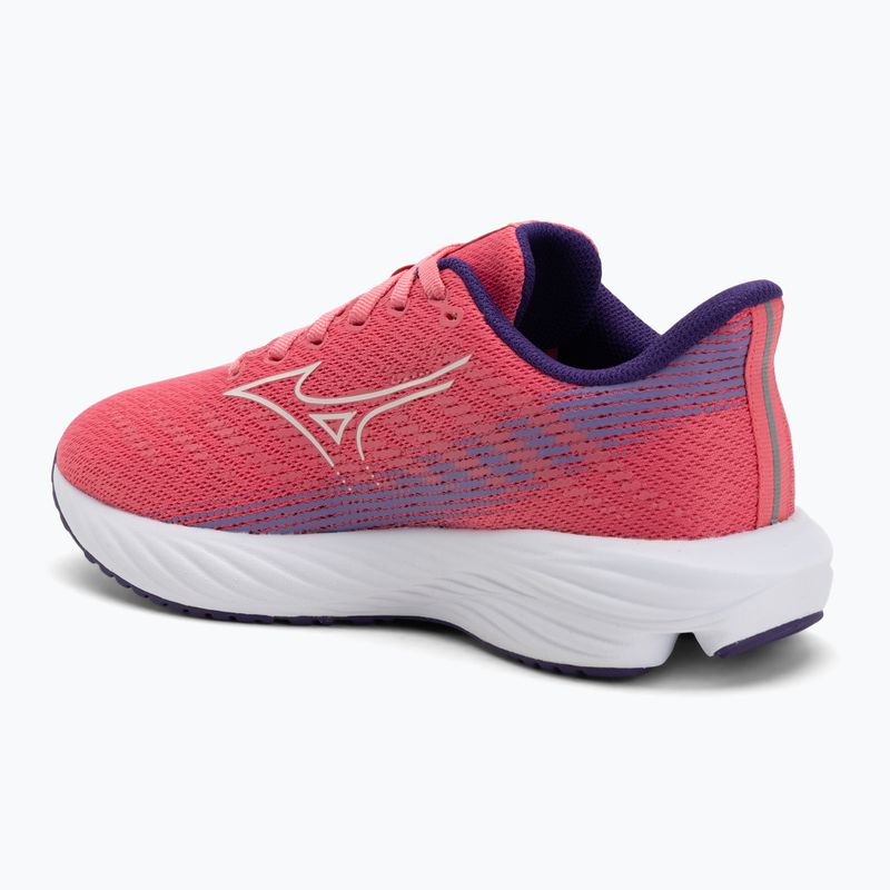 Încălțăminte de alergare pentru copii Mizuno Enerzy Rider Jr camelliarose/ snowwhite/violiet 3
