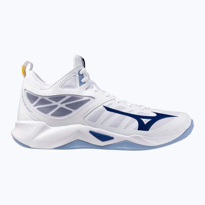 Pantofi de volei Mizuno Wave Dimension Mid alb/albastru bellwether/belairblu 8