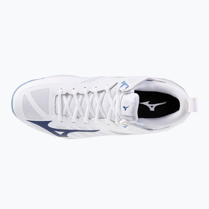 Pantofi de volei Mizuno Wave Dimension Mid alb/albastru bellwether/belairblu 11