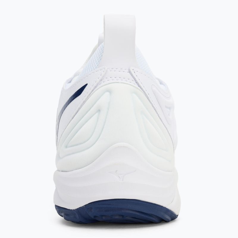 Încălțăminte de volei Mizuno Wave Momentum 3 white/bellwether blue/bel air blue 6