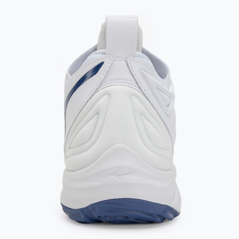 Pantofi de volei Mizuno Wave Momentum 3 Mid alb/albastru bellwether/albastru belair 6