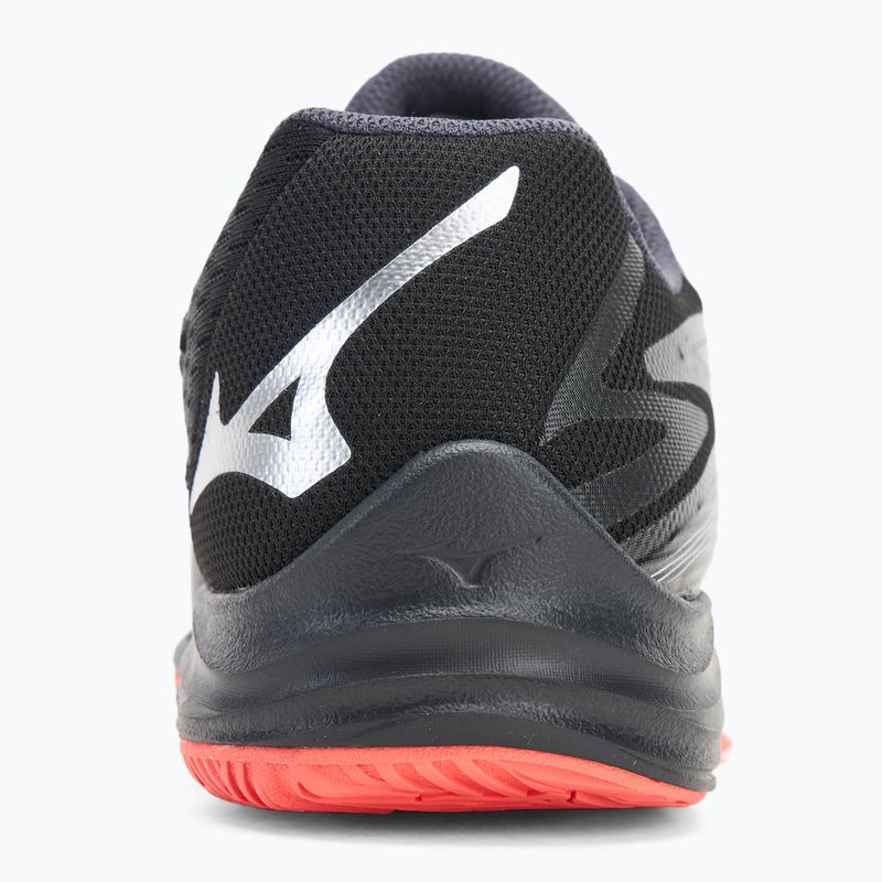 Încălțăminte de volei Mizuno Thunder Blade Z black/neon flame/peacock blue 6