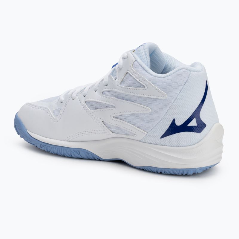 Încălțăminte de volei Mizuno Thunder Blade Z Mid white/bellwether blue/bel air blue 3