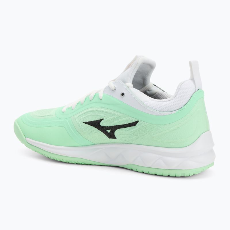Încălțăminte de volei Mizuno Wave Luminous 3 neo mint/black/frontier blue 3