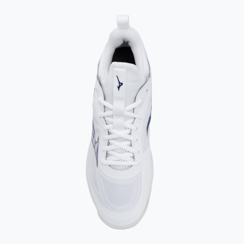 Pantofi de volei Mizuno Wave Luminous 3 alb/albastru bellwether/belairblu 5