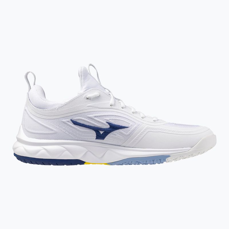 Pantofi de volei Mizuno Wave Luminous 3 alb/albastru bellwether/belairblu 9