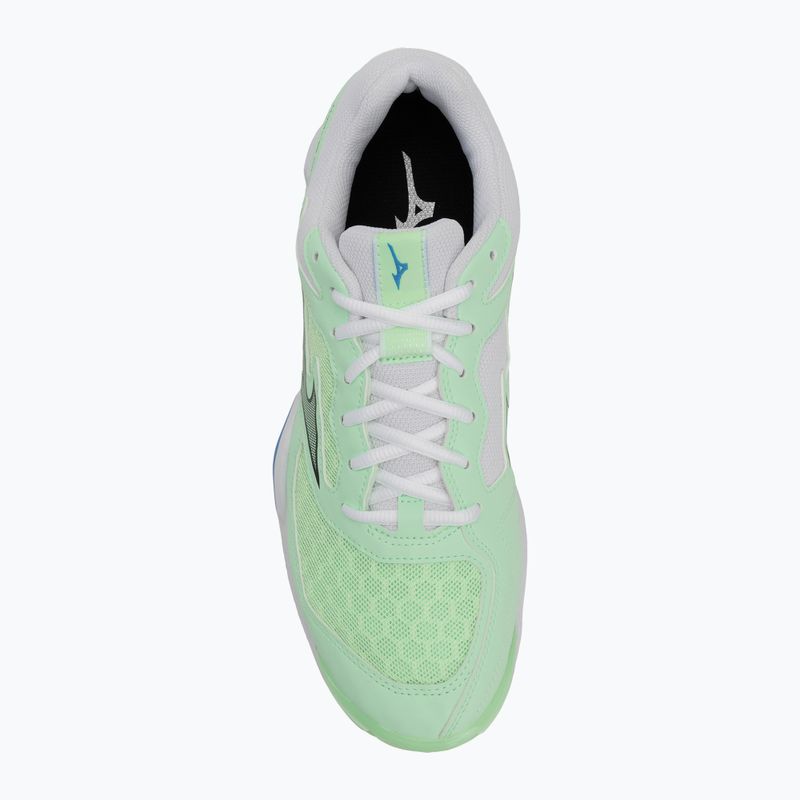 Încălțăminte de handbal Mizuno Wave Phantom 3 neo mint / black / frontier blue 5
