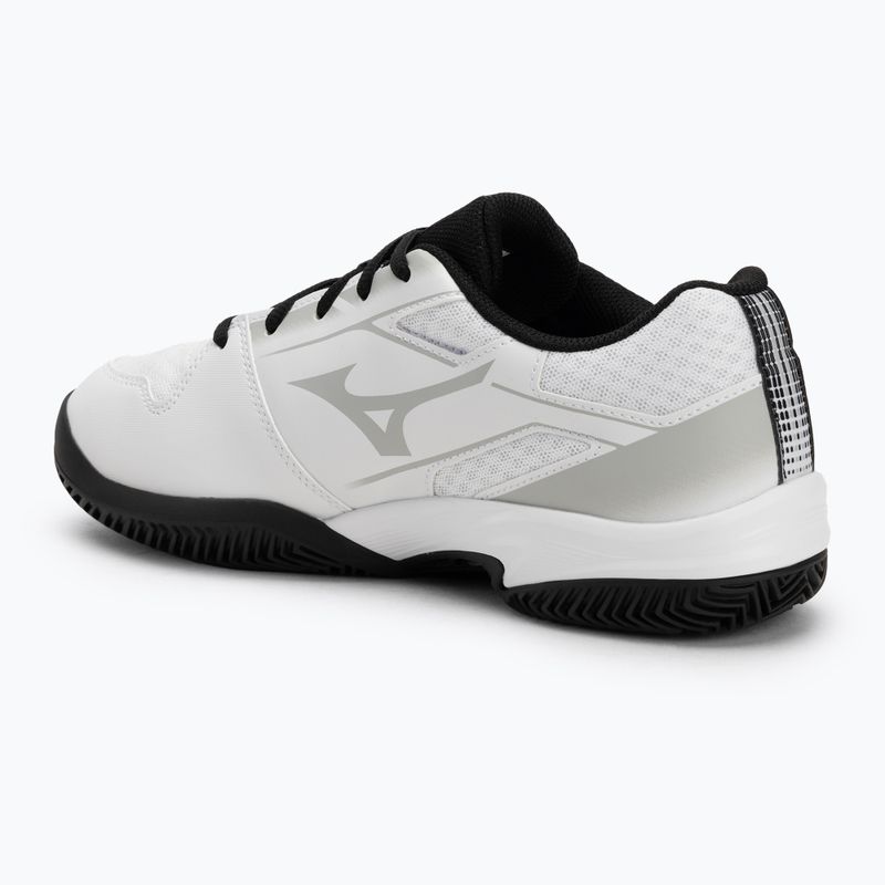 Încălțăminte de tenis pentru bărbați Mizuno Break Shot 5 CC white/ black/ harbor mist 3