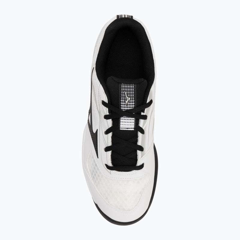 Încălțăminte de tenis pentru bărbați Mizuno Break Shot 5 CC white/ black/ harbor mist 5
