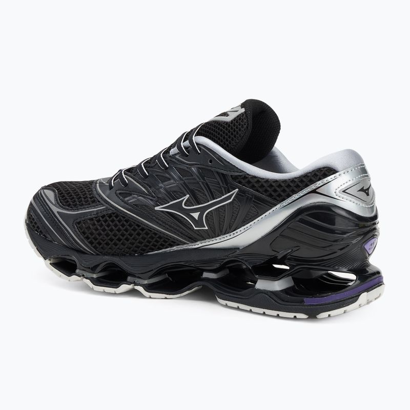 Încălțăminte pentru bărbați Mizuno Wave Prophecy LS black/silver/purple haze 3