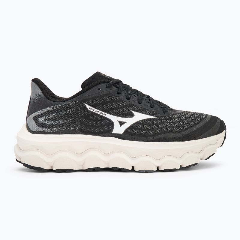 Încălțăminte de alergare pentru bărbați Mizuno Wave Horizon 8 black/white/nimbus cloud 2