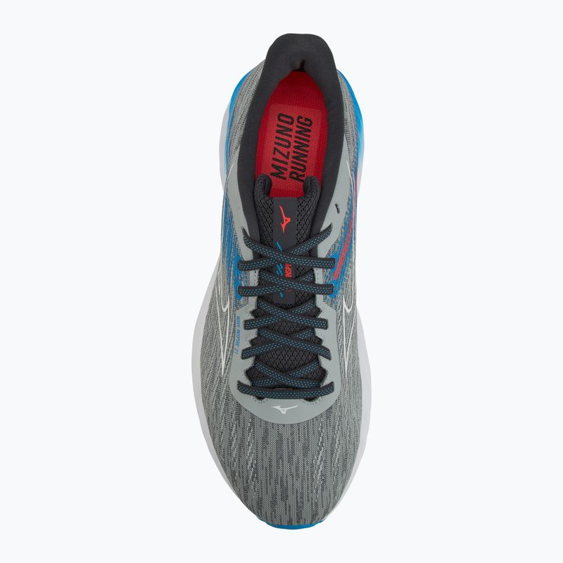 Încălțăminte de alergare pentru bărbați Mizuno Wave Inspire 21 pearl blue/white/blue pace 5