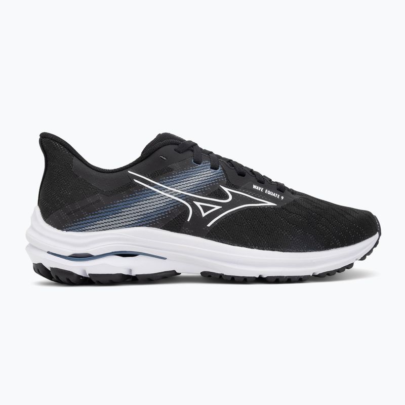 Încălțăminte de alergare pentru bărbați Mizuno Wave Equate 9 black/white/vintage indigo 2