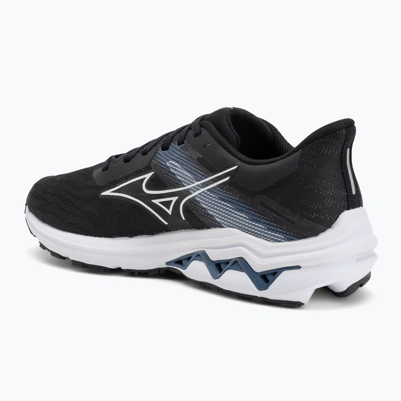 Încălțăminte de alergare pentru bărbați Mizuno Wave Equate 9 black/white/vintage indigo 3