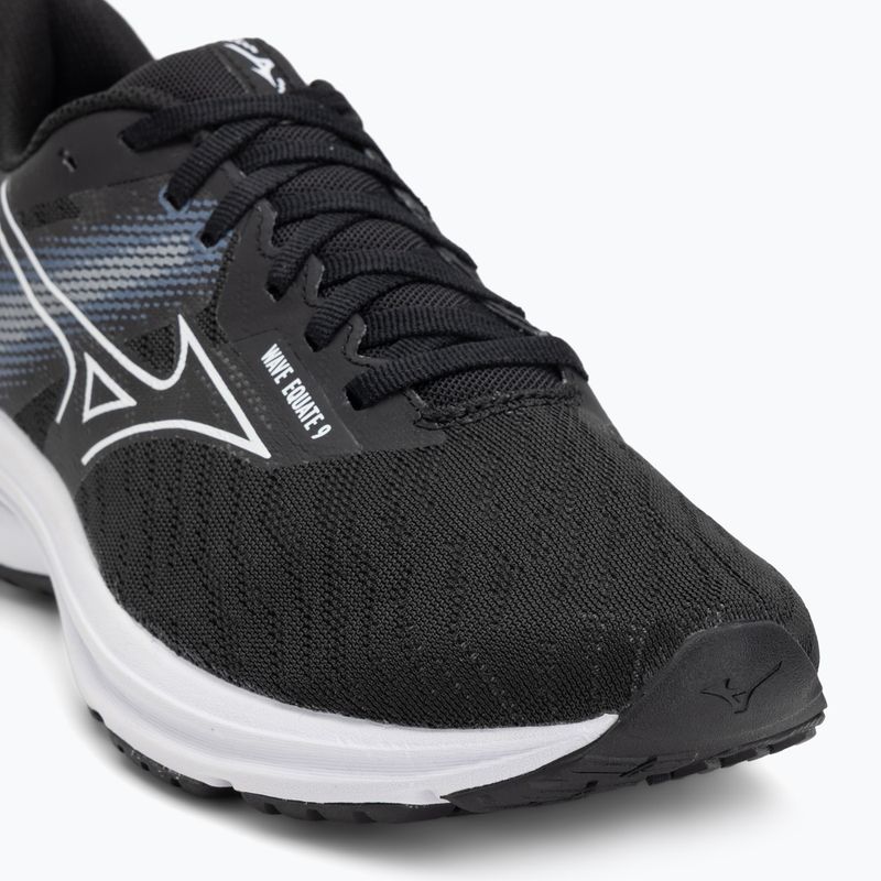Încălțăminte de alergare pentru bărbați Mizuno Wave Equate 9 black/white/vintage indigo 7