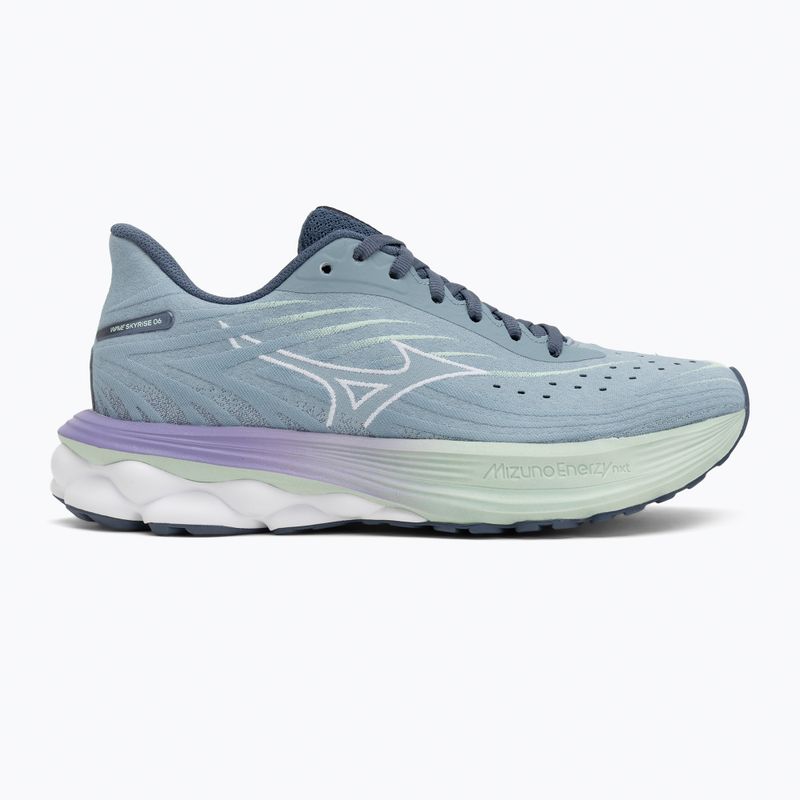 Încălțăminte de alergare pentru femei Mizuno Wave Skyrise 6 citadel/white/bay 2