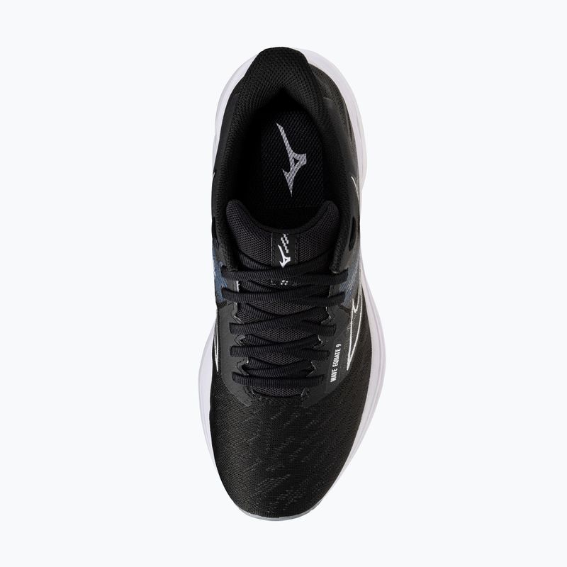 Încălțăminte de alergare pentru femei Mizuno Wave Equate 9 black/white/paisley purple 5
