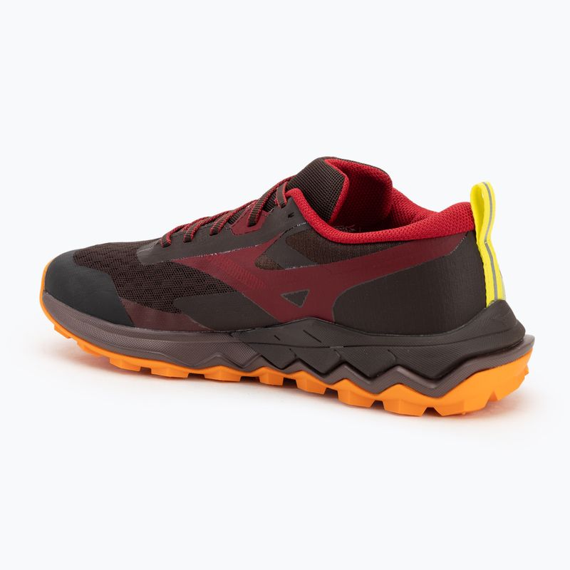 Încălțăminte de alergare pentru bărbați Mizuno Wave Ibuki 5 rum raisin / rythmic red / eve primro 3